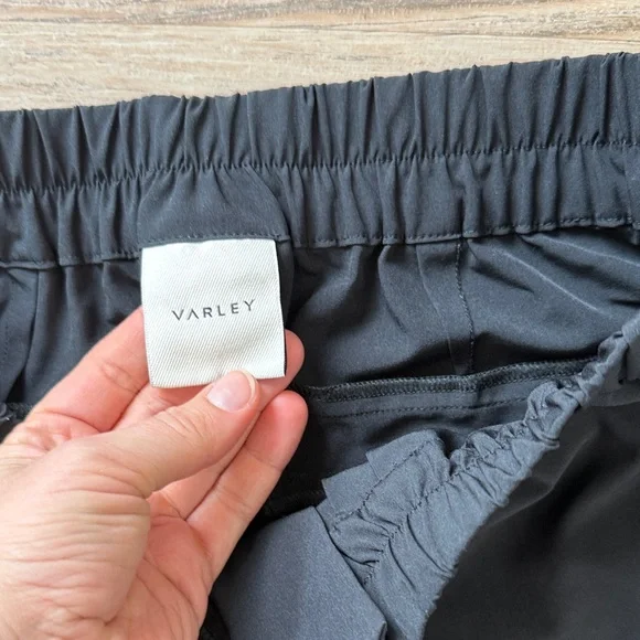 Varley Kayson Black Wide-Leg Pants - Picture 3 of 6